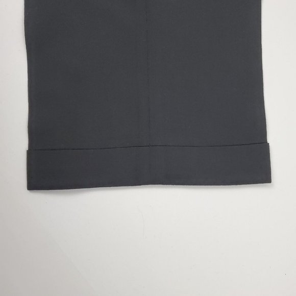 Lauren Ralph Lauren Mens Pants Pleated Front Straight Black 38WX29L Wool - Picture 7 of 8